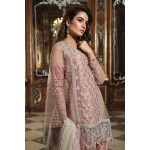 Maria B MBROIDERED Fabric Glittery Pink - (BD-1506)